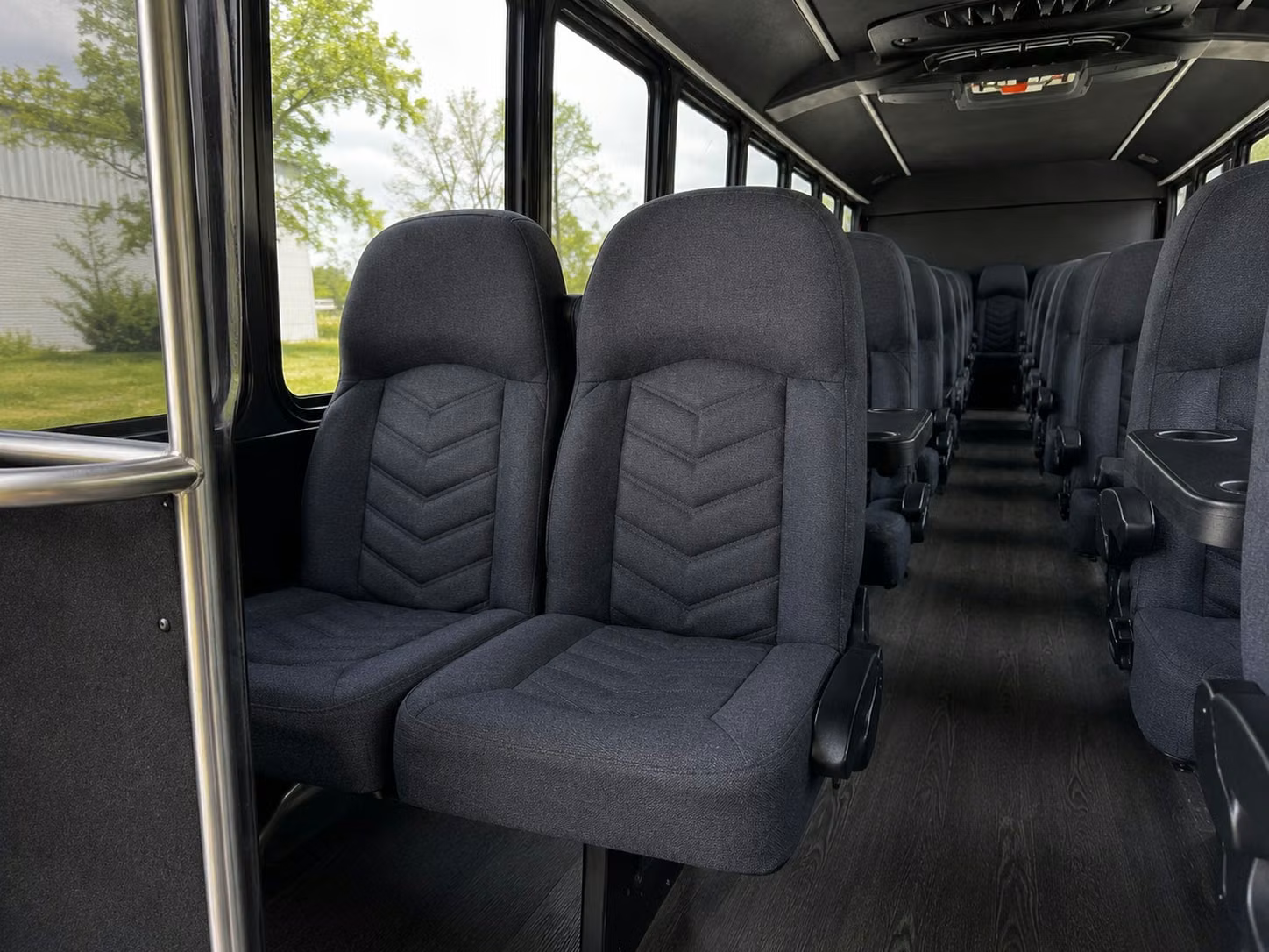 18 passenger minibus inside
