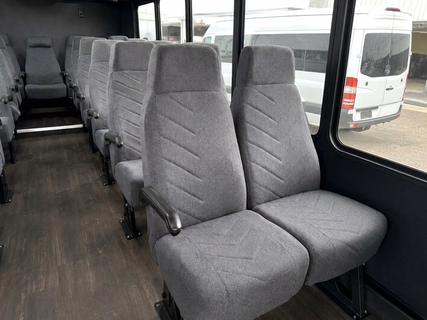 20 passenger minibus inside