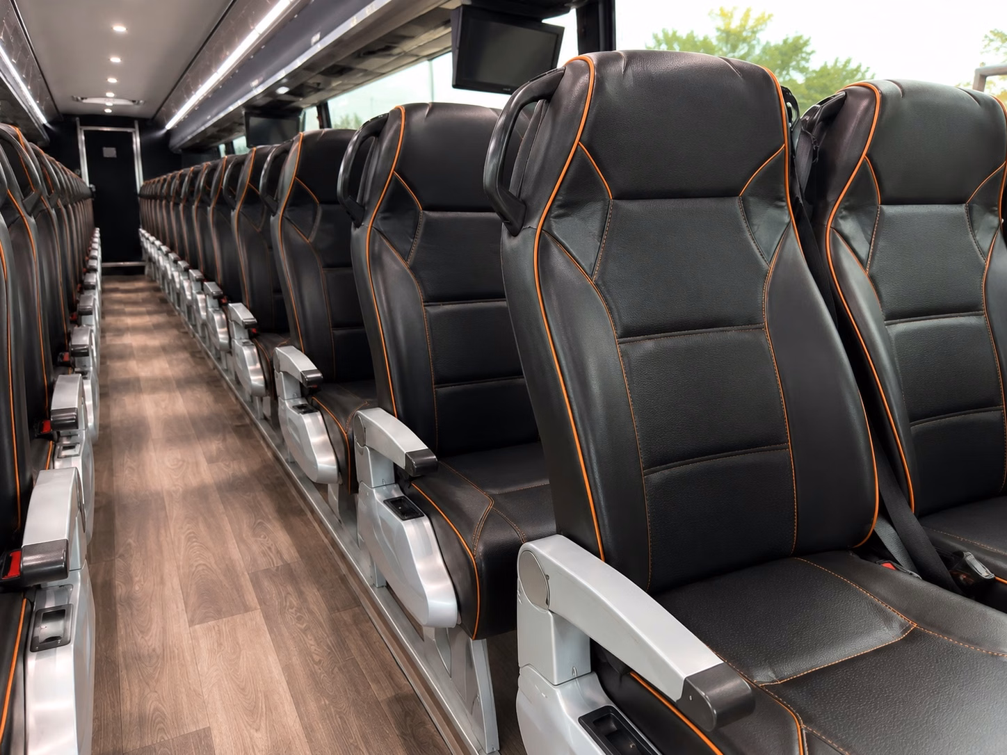 richmond charter bus interior