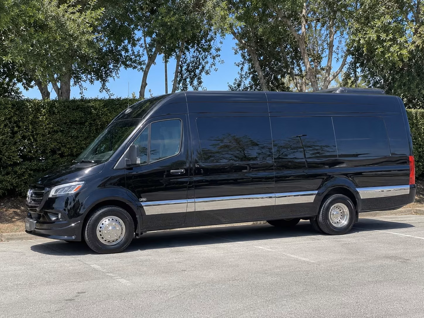 sprinter van with driver